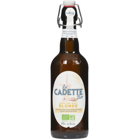 BIERE BLONDE 65CL CADETTE