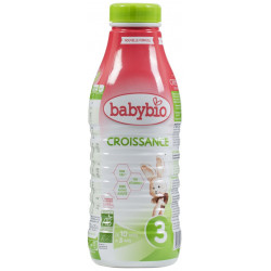 LAIT BABYBIO CROISSANCE 1L