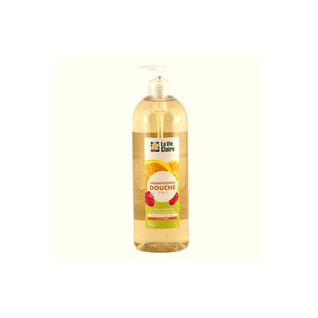 Shampoing douche avoine épeautre parfum citron romarin