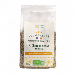 Graines de chanvre toastées