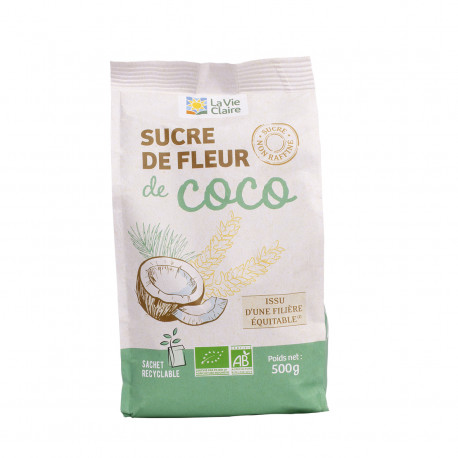 Sucre de fleur de coco - La Vie Claire Saint André