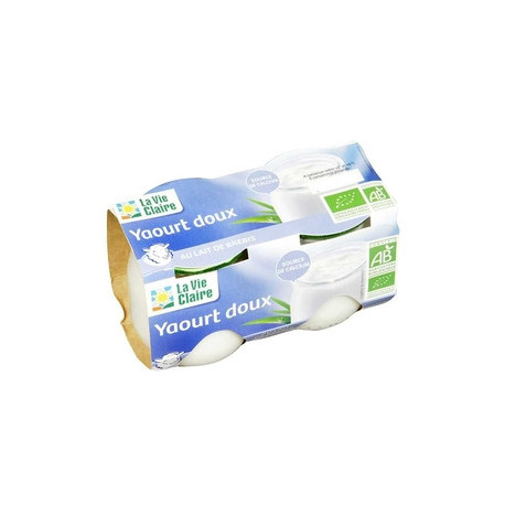 YAOURT DOUX DE BREBIS 2X125G