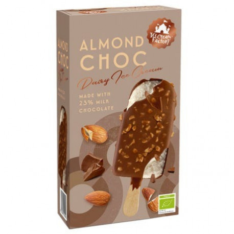 Esquimau géant enr. choc lait amandes
Boîte de 3 - Nouveau