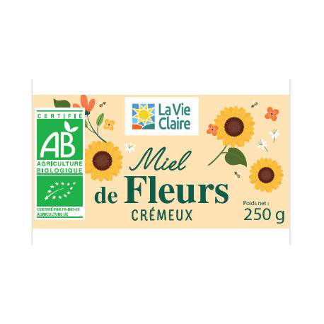 MIEL DE FLEURS CREMEUX 250G