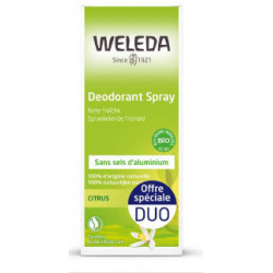 DUO DEO 24H CITRUS 2X100ML