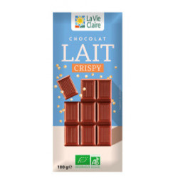 TABLETTE CHOC LAIT CRISPY