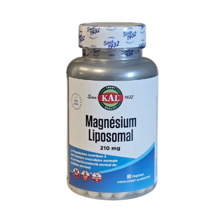 MAGNESIUM LIPOSOMAL 210MG - 60 CP VEG