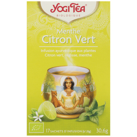 YOGI TEA MENTHE CITRON VERT