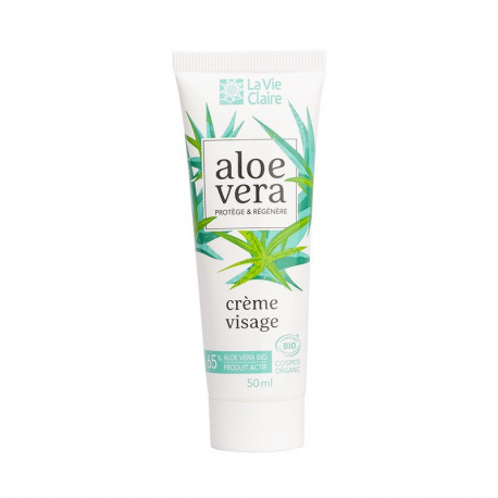 Crème visage à l'aloe vera