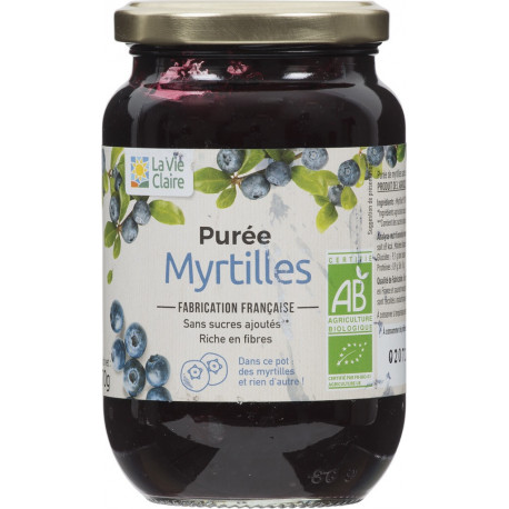 PUREE MYRTILLES 370G