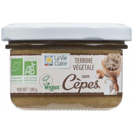 Terrine végétal aux cèpes