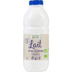 Lait demi-écrémé