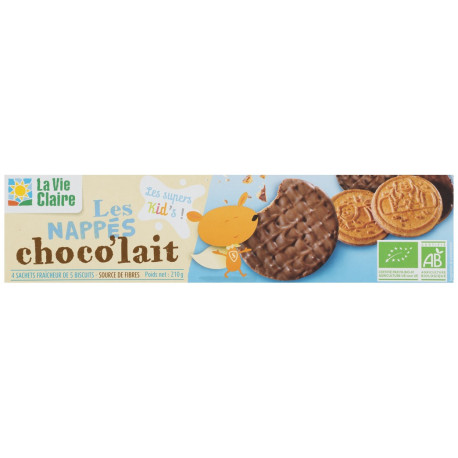 Les nappés chocolat au lait