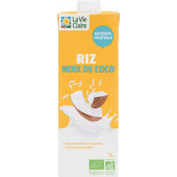 Boisson végétale riz noix de coco