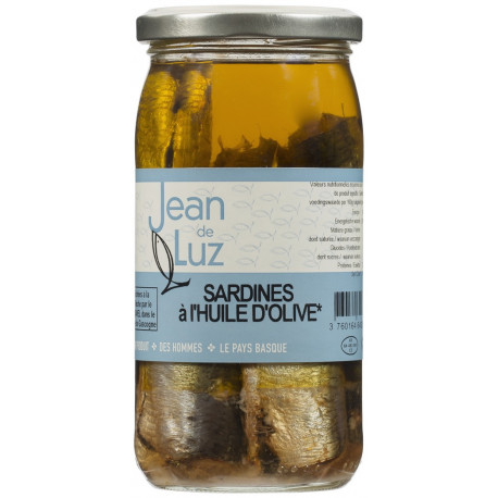 SARDINES A L'HUILE D'OLIVE