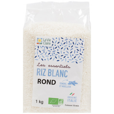 Riz rond blanc bio