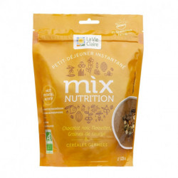 Mix Nutrition chocolat noir, noisettesn graines de courge et céréales germés