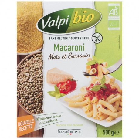 MACARONI MAIS SARRASIN BIO