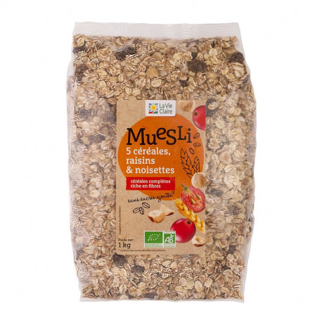 Muesli Miel Sarrasin Sans Gluten - Magasin Bio à La Teste De Buch - La Vie  Claire