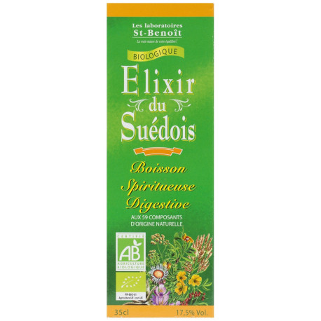 ELIXIR SUEDOIS 17.5° BIO 35CL