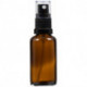 FLACON VERRE AMBRE 30 ML SPRAY