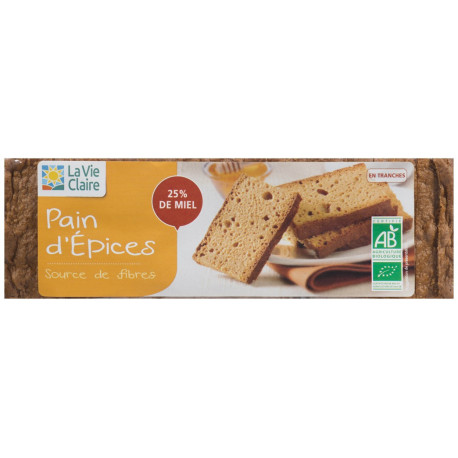 Pain d'épices 25% de miel