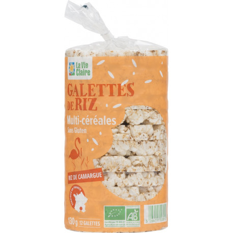 Galettes de riz multi-céréales