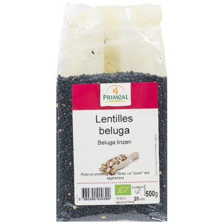 LENTILLES BELUGA 500 G