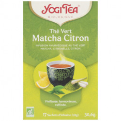 YOGI TEA THE VERT MATCHA CITRO