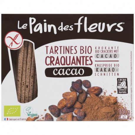 TARTINES CRAQ CACAO 160G