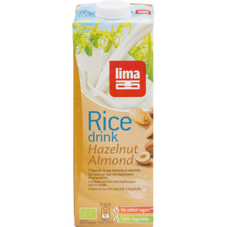 RICE DRINK NOISET/AMANDE 1 L