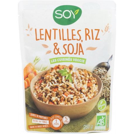 DOY LENTILLES RIZ SOJA