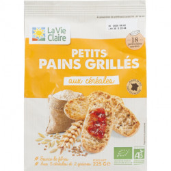 Petits pains grillés aux céréales