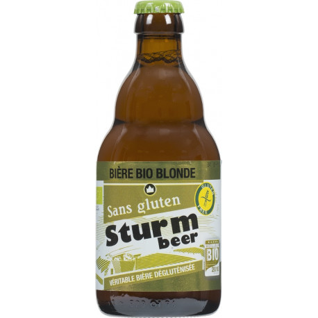 BIERE BLONDE SS GLUTEN 33 CL