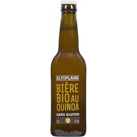 BIERE QUINOA SANS GLUTEN 33CL