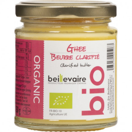 GHEE BIO BEURRE CLARIFIE