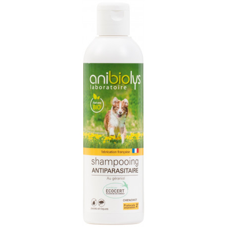 SHAMP ANTIPARASITAIRE CHIEN