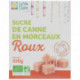 Sucre de canne roux en morceau