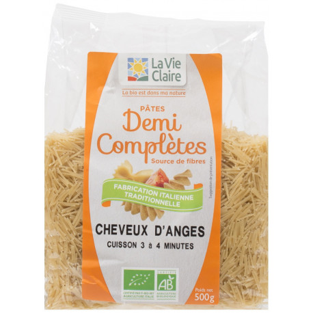 Cheveux d'ange demi-complets bio