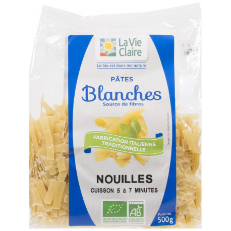 Nouilles blanches bio