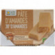 Pâte d'amandes en barres 38% amandes.