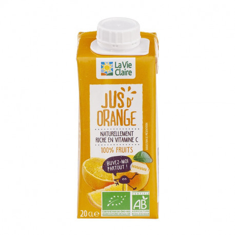 Jus d'orange 100% fruits