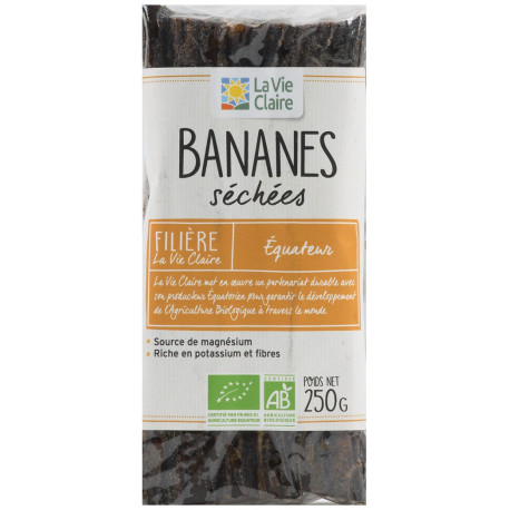 Bananes séchées d'Equateur