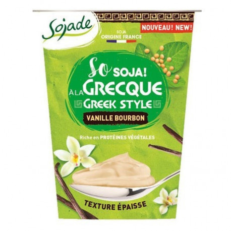 SO SOJA GRECQUE VANILLE 400G