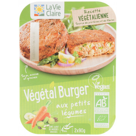 VEGETALBURGER PETITS LEGUMES