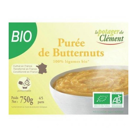 Purée de courge butternut