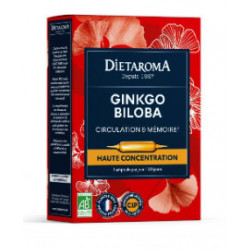 DIET CIP GINKGO BILOBA 20 AMP