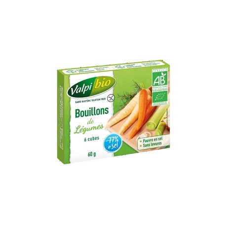 BOUILLONS CUBES LEGUMES S/GLU