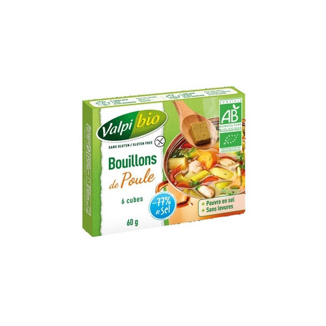 BOUILLONS CUBES POULE S/GLU