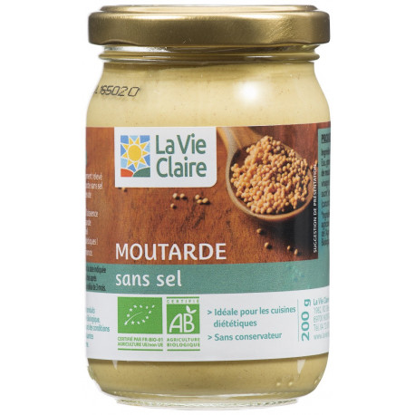 Moutarde sans sel